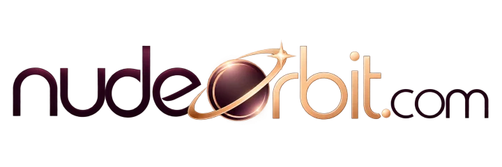 NudeOrbit primary logo, dark